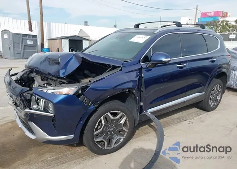 2021 Hyundai Santa Fe Calligraphy z USA, uszkodzony, nr VIN 5NMS5DAL5MH345265